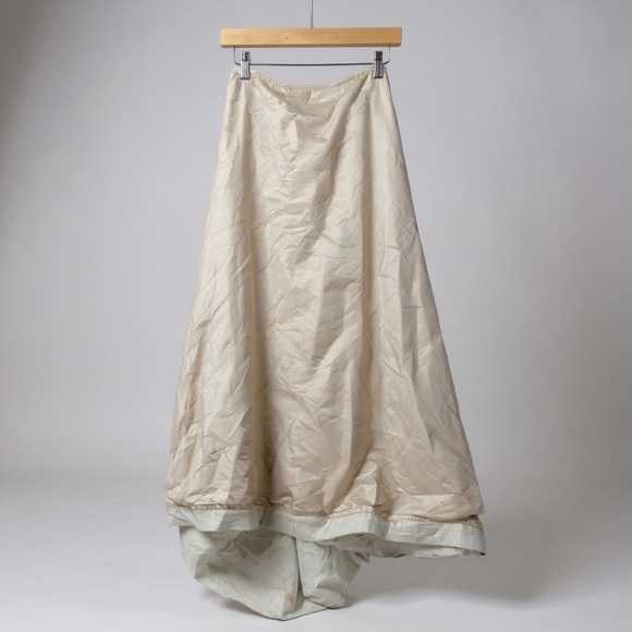 Vintage Dresses & Skirts - Vintage Satin Layered Skirt